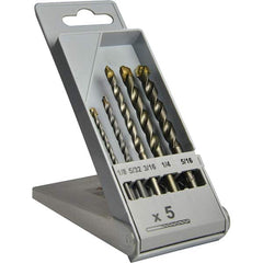 Cle-Line - Drill Bit Sets System of Measurement: Inch Drill Bit Material: High Speed Steel - Apex Tool & Supply