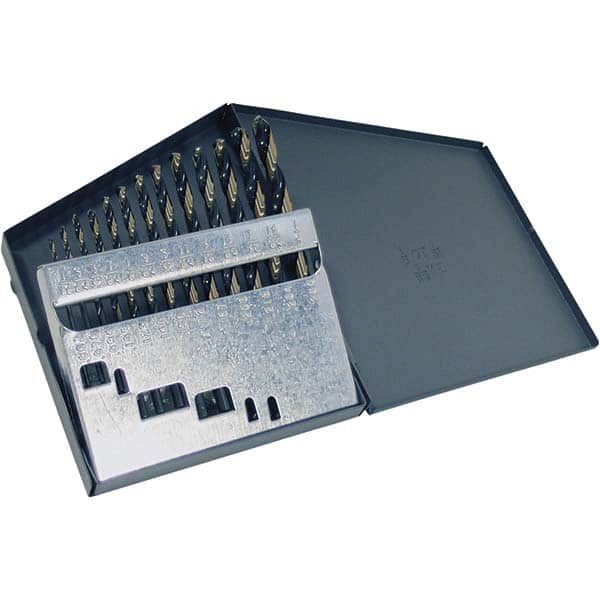 Cle-Line - Drill Bit Sets System of Measurement: Inch Drill Bit Material: High Speed Steel - Apex Tool & Supply