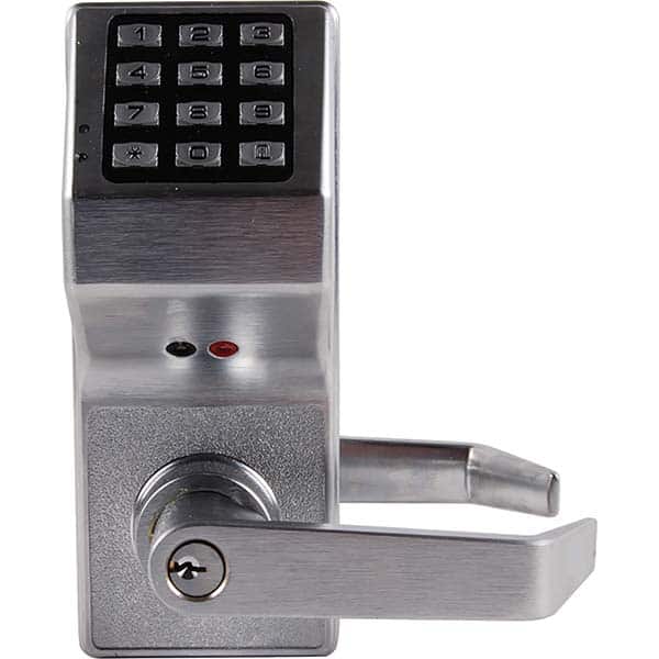 Alarm Lock - Lever Locksets Type: Entrance Door Thickness: 1-3/4 - Apex Tool & Supply