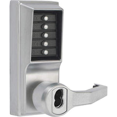 Simplex - Lever Locksets Type: Push-button Lock Door Thickness: 1-3/4 - Apex Tool & Supply