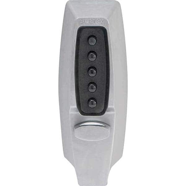 Simplex - Lever Locksets Type: Thumbturn Door Thickness: 1-3/4 - Apex Tool & Supply