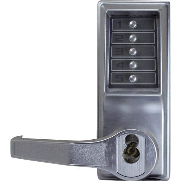 Simplex - Lever Locksets Type: Push-button Lock Door Thickness: 1-3/4 - Apex Tool & Supply