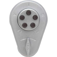Simplex - Lever Locksets Type: Thumbturn Door Thickness: 1-3/4 - Apex Tool & Supply