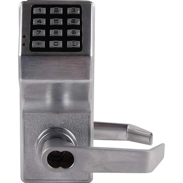 Alarm Lock - Lever Locksets Type: Entrance Door Thickness: 1-3/4 - Apex Tool & Supply