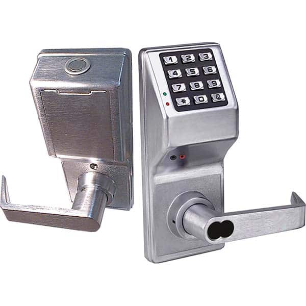 Alarm Lock - Lever Locksets Type: Entrance Door Thickness: 1-3/4 - Apex Tool & Supply