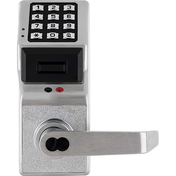 Alarm Lock - Lever Locksets Type: Entrance Door Thickness: 1-3/4 - Apex Tool & Supply