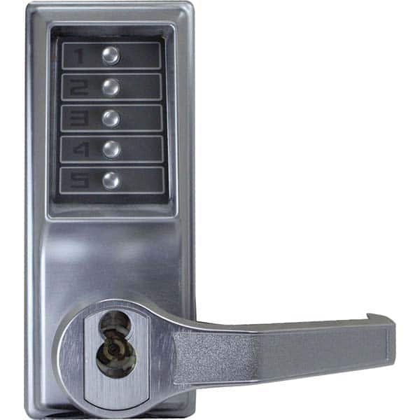 Simplex - Lever Locksets Type: Push-button Lock Door Thickness: 1-3/4 - Apex Tool & Supply