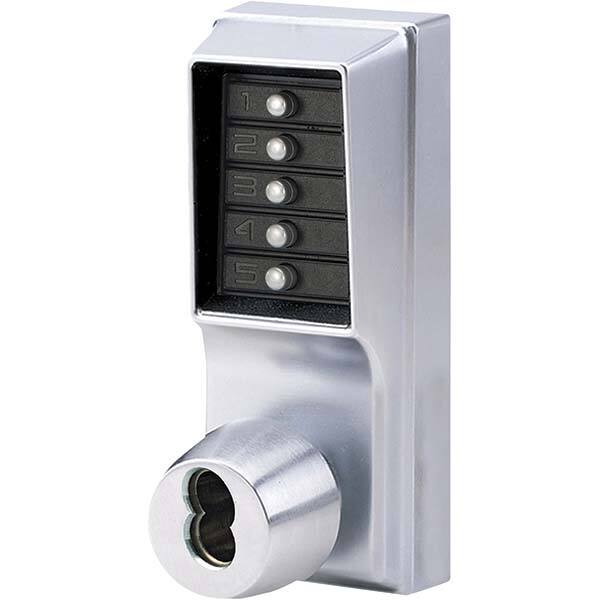Simplex - Lever Locksets Type: Push-button Lock Door Thickness: 1-3/4 - Apex Tool & Supply