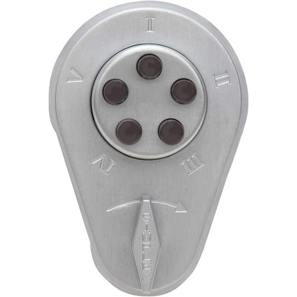 Simplex - Lever Locksets Type: Thumbturn Door Thickness: 1-3/4 - Apex Tool & Supply