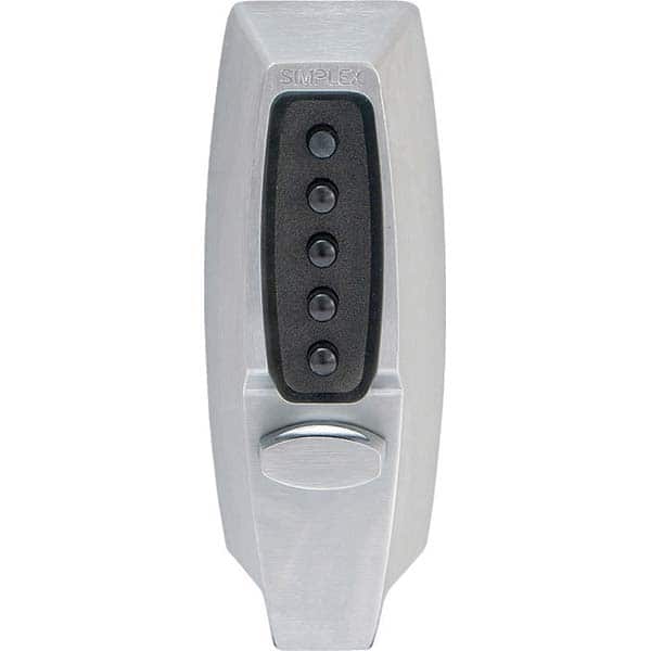 Simplex - Lever Locksets Type: Thumbturn Door Thickness: 1-3/4 - Apex Tool & Supply