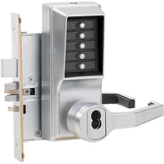 Simplex - Lever Locksets Type: Push-button Lock Door Thickness: 1-3/4 - Apex Tool & Supply