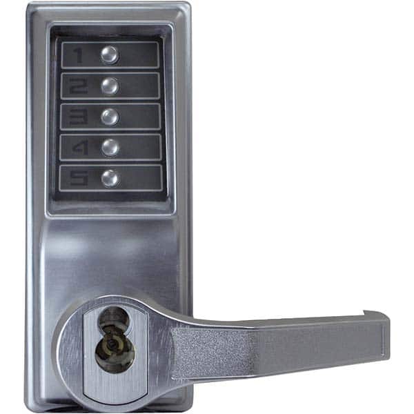 Simplex - Lever Locksets Type: Push-button Lock Door Thickness: 1-3/4 - Apex Tool & Supply