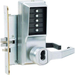 Simplex - Lever Locksets Type: Push-button Lock Door Thickness: 1-3/4 - Apex Tool & Supply