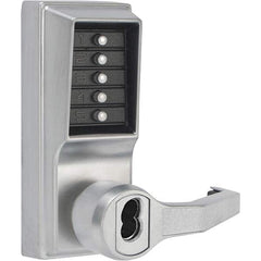 Simplex - Lever Locksets Type: Push-button Lock Door Thickness: 1-3/4 - Apex Tool & Supply