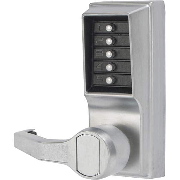 Simplex - Lever Locksets Type: Push-button Lock Door Thickness: 1-3/4 - Apex Tool & Supply