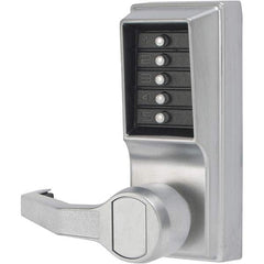 Simplex - Lever Locksets Type: Push-button Lock Door Thickness: 1-3/4 - Apex Tool & Supply