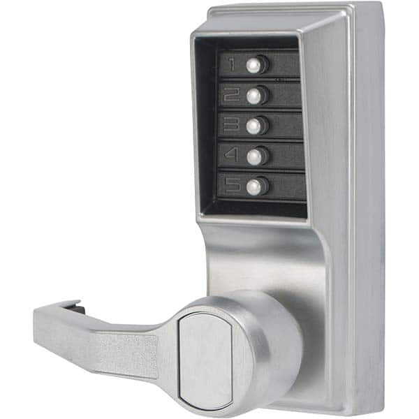 Simplex - Lever Locksets Type: Push-button Lock Door Thickness: 1-3/4 - Apex Tool & Supply