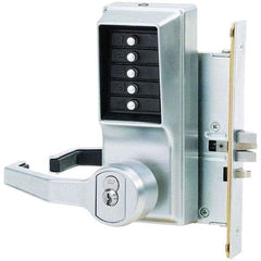 Simplex - Lever Locksets Type: Push-button Lock Door Thickness: 1-3/4 - Apex Tool & Supply