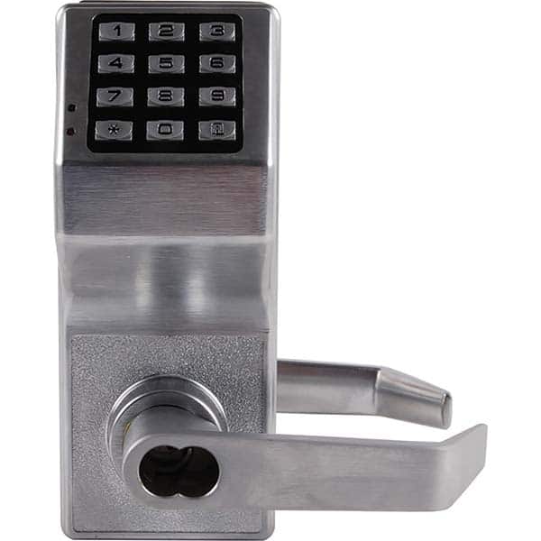 Alarm Lock - Lever Locksets Type: Entrance Door Thickness: 1-3/4 - Apex Tool & Supply