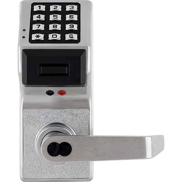 Alarm Lock - Lever Locksets Type: Entrance Door Thickness: 1-3/4 - Apex Tool & Supply