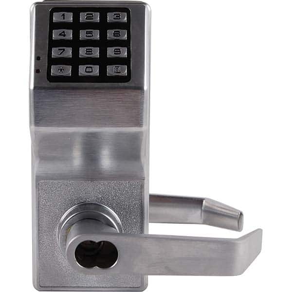 Alarm Lock - Lever Locksets Type: Entrance Door Thickness: 1-3/4 - Apex Tool & Supply