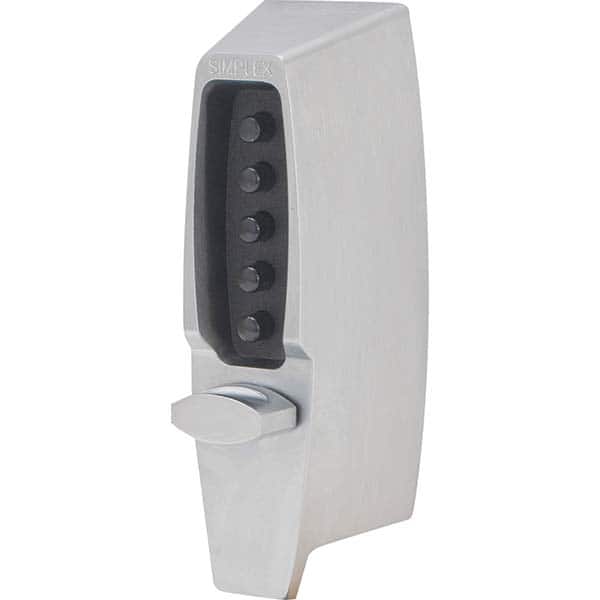 Simplex - Lever Locksets Type: Thumbturn Door Thickness: 1-3/4 - Apex Tool & Supply