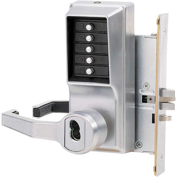 Simplex - Lever Locksets Type: Keypad Door Thickness: 1-3/4 - Apex Tool & Supply
