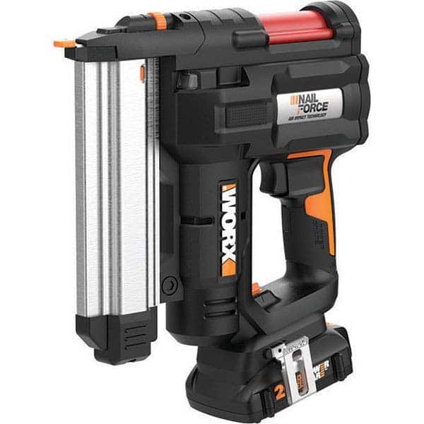Worx - Cordless Nailers Fastener Type: Staple Gun/Brad Nailer Nail Diameter (Gauge): 18.00 - Apex Tool & Supply