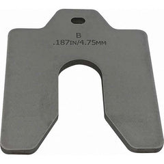 Maudlin Products - Metal Shim Stock Type: Slotted Shim Material: Stainless Steel - Apex Tool & Supply