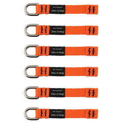 3700 Med Orange Web Tool Tails 2Lb 6-Pack - Apex Tool & Supply