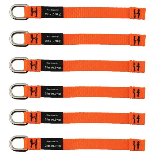 3700 X-Long Orange -2Lb 6-Pack Web Tool Tails - Apex Tool & Supply
