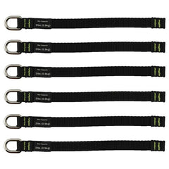 3700 2X-Long Black Web Tool Tails 2Lb 6-Pack - Apex Tool & Supply