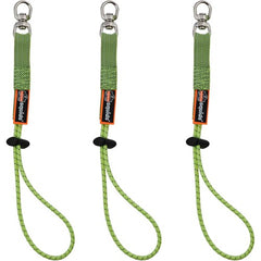 3713 Standard Lime Elastic Loop Tool Tail Swivel - 10Lbs 3-Pack - Apex Tool & Supply