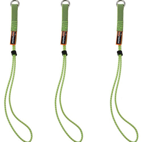 3703EXT Lime Elastic Loop Tool Tail Ext-15Lbs 3-Pack - Apex Tool & Supply