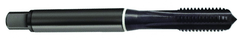 4-40 Dia. - 2B - 3 FL - Cobalt Semi-Bott White Ring Tap - Blk-Ox FORM-C DIN 371 - Apex Tool & Supply