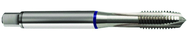 1/4-20 Dia. - 2B - 3 FL - Cobalt Spiral Point Plug Blue Ring Tap - Bright FORM-B - Apex Tool & Supply