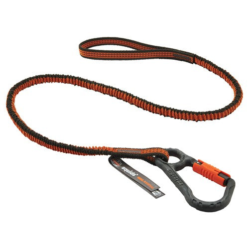 3107F Standard Gray Single Composite Carabiner-10Lbs - Apex Tool & Supply