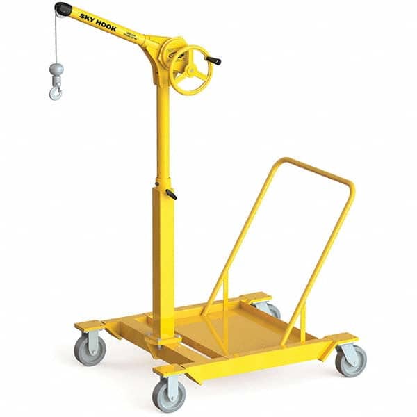 Sky Hook - 500 Lb Steel Lifting Hook Crane - Apex Tool & Supply
