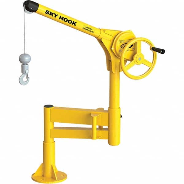 Sky Hook - 500 Lb Steel Lifting Hook Crane - Apex Tool & Supply
