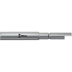 Wera - 4mm Drive, Nut Setter Screwdriver Bit - 44mm OAL - Apex Tool & Supply