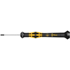 Wera - IPR1 Tamper Resistant Torx Driver - 40mm Blade Length, 137mm OAL, Ergonomic Handle - Apex Tool & Supply