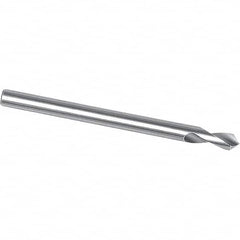 Magafor - 12mm Body Diam, 90°, 6-3/4" OAL, Solid Carbide Spotting Drill - Apex Tool & Supply