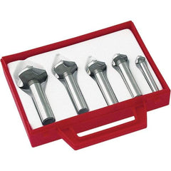 Magafor - 16.5mm Head Diam, 25/64" Shank Diam, 90° Cobalt Countersink - 2-3/8" OAL, Single End, Straight Shank, Right Hand Cut - Apex Tool & Supply