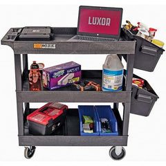 Luxor - Carts Type: Utility Cart Load Capacity (Lb.): 400 - Apex Tool & Supply