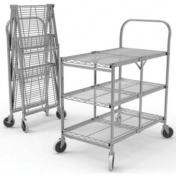 Luxor - Carts Type: Utility Cart Load Capacity (Lb.): 300 - Apex Tool & Supply