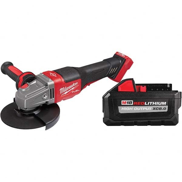 Milwaukee Tool - Angle & Disc Grinders Type of Power: Cordless Wheel Diameter (Inch): 4-1/2 - 6 - Apex Tool & Supply