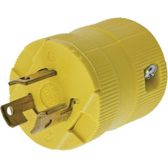 Hubbell Wiring Device-Kellems - 250V 15A NEMA L6-15P Industrial Twist Lock Plug - Apex Tool & Supply