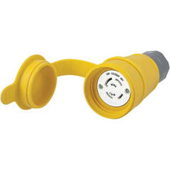 Hubbell Wiring Device-Kellems - 3-Phase Wye 120/208 VAC 30A NEMA L18-30R Industrial Twist Lock Connector - Apex Tool & Supply