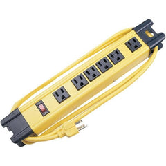 Hubbell Wiring Device-Kellems - Power Outlet Strips Amperage: 15 Voltage: 125 V - Apex Tool & Supply