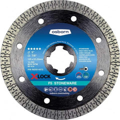 Osborn - 5 x 0.09, 7/8" Hole Diamond Cutoff Wheel - Apex Tool & Supply
